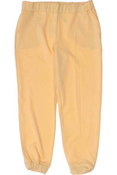 Žluté Dámské Kalhoty Vel. XL
