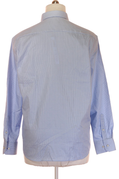 Modrá Vzorovaná Pánská Košile ETERNA Vel.  42