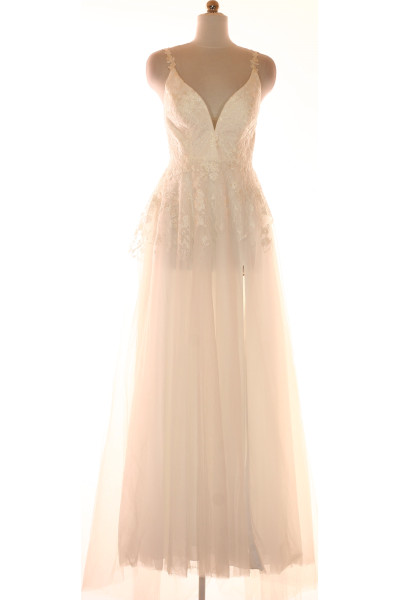 Bílé Svatební šaty  Šaty Magic Bride Vel.  38