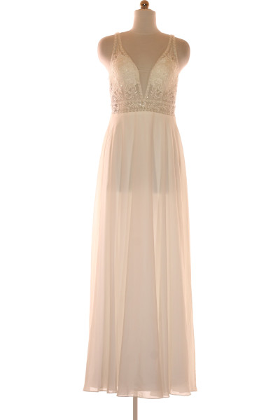Bílé Svatební šaty  Šaty Laona Vel.  38