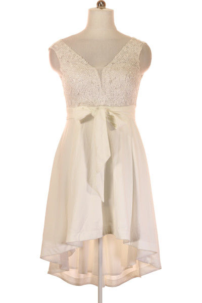 Bílé Svatební šaty  Šaty Vel.  42