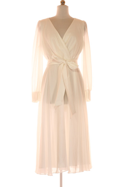 Bílé Svatební šaty  Šaty Vel. 42