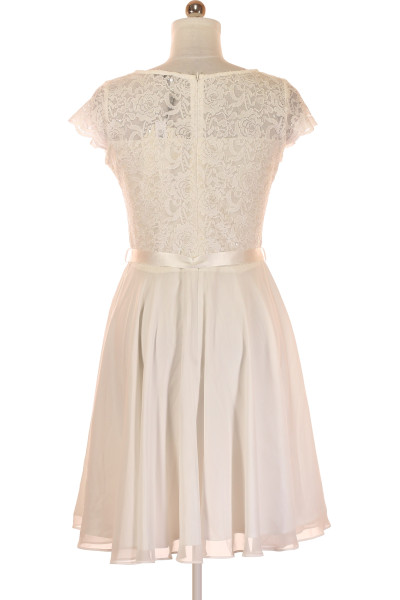 Bílé Svatební šaty  Šaty Swing Outlet Vel. 44