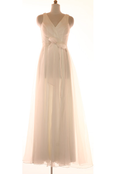 Bílé Svatební šaty  Šaty Vel. 36