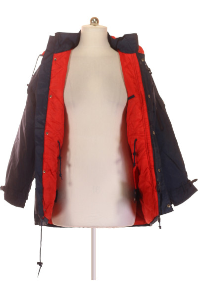 Pánská bunda Outdoor s kapucí a oranžovými detaily