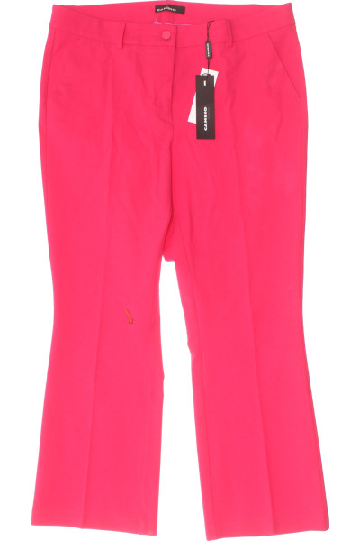 Růžové Dámské Chino Kalhoty CAMBIO Vel. 46