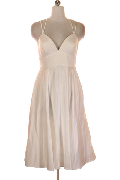 Bílé Svatební šaty  Šaty Second Hand Vel. 36