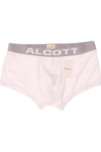 Bílé Pánské Spodní Prádlo ALCOTT Vel.  XL