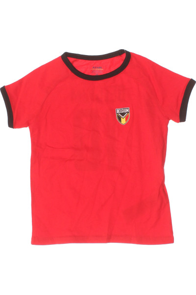 Červené Chlapecké Tričko Kiabi
