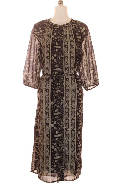 Barevné Páskové  Šaty Summum Vel. 36