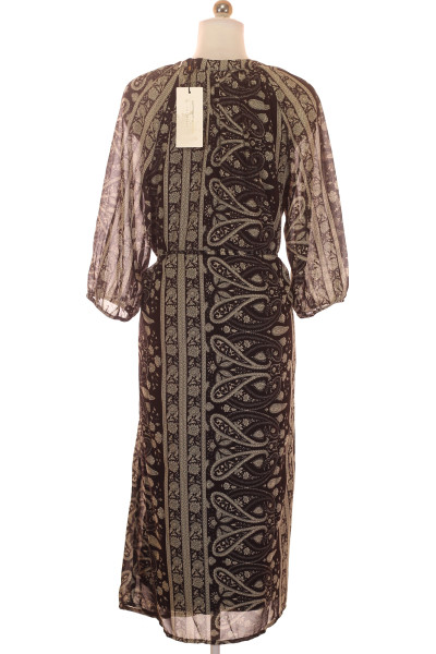 Barevné Páskové  Šaty Summum Vel. 36