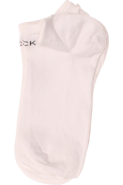 Calvin Klein Unisex Ponožky Nízký Střih Bílé
