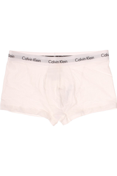 Calvin Klein Pánské Boxerky Klasické Bílé