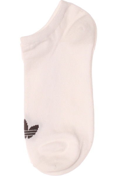 ADIDAS Tenké Kotníkové Ponožky Unisex Bílé S Logem
