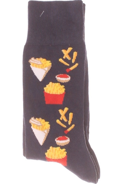 Ponožky S Motivem Jídla, Unisex, Pohodlné Střih