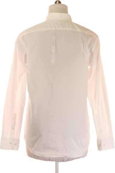 Hugo Boss Pánská Elegantní Bílá Košile Slim Fit