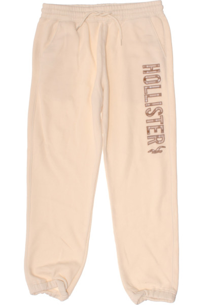 Hollister Pánské Teplákové Kalhoty V Přírodní Barvě
