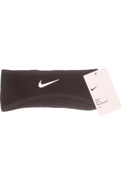Nike Sportovní Čelenka Prodyšná Unisex Černá