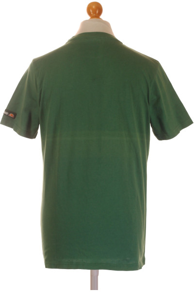 Pánské tričko ellesse s logem, zelené, volný střih