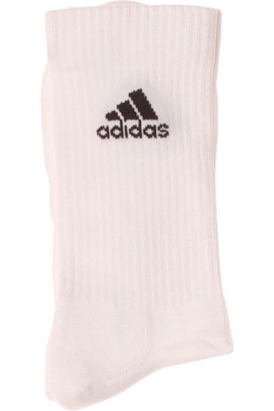 ADIDAS Pohodlné Sportovní Ponožky Bílé