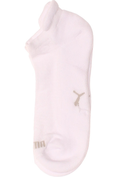 Puma Sportovní Ponožky Unisex Bílé Nízký Střih