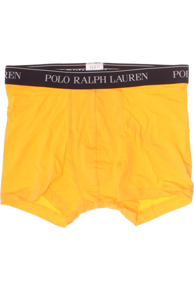 Ralph Lauren Pánské Boxerky Žluté Polo