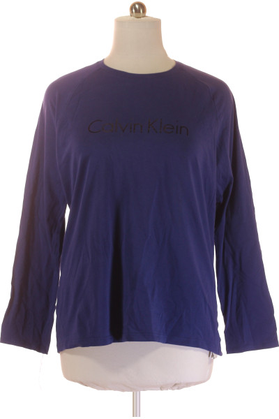 Sportovní Pánské Tričko Modré Calvin Klein Vel. XL