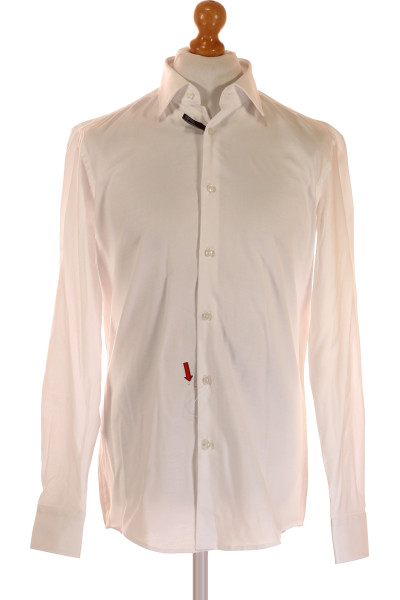 Hugo Boss Pánská Slim Fit Košile Elegantní Bílá