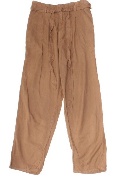 Letní volnočasové kalhoty BILLABONG, bavlna a viskóza, béžové