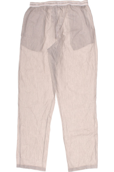 Calvin Klein Pánské Pyžamové Kalhoty Bavlna Pruhy Pohodlné