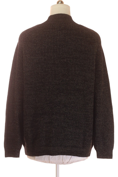 MC NEAL Pánský vlněný svetr s vysokým límcem