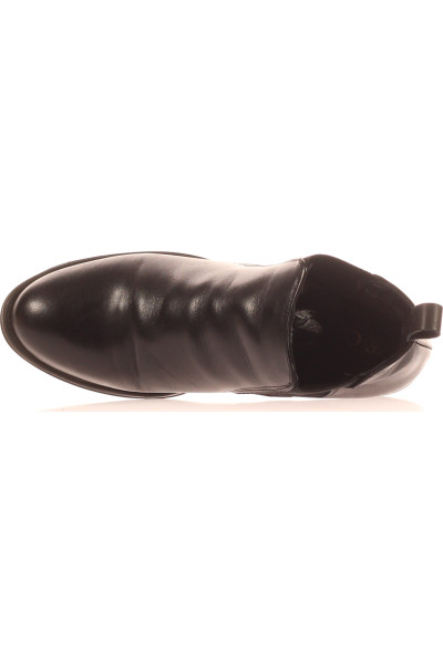CUPLÉ Dámské černé kotníkové boty, elegantní design, podzim/zima