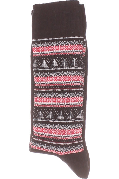 Ponožky Zimní Vzorované Norwéžské Styl Unisex Teplé
