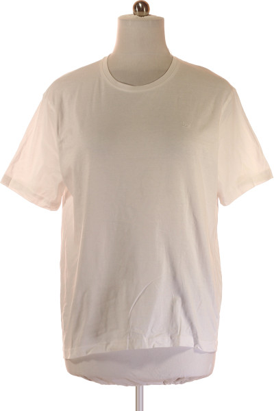 Jednoduché Pánské Tričko Bílé