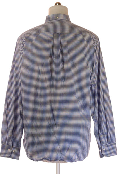 Vzorovaná Pánská Košile Modrá Second hand Vel. XL