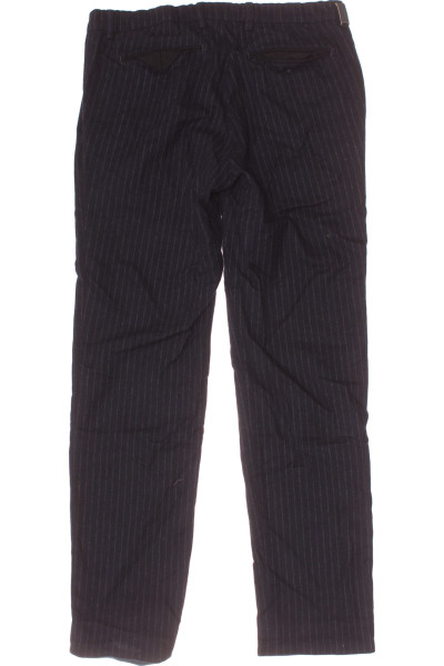 BRAX Pánské Pružné Kordové Kalhoty Slim Fit Černé
