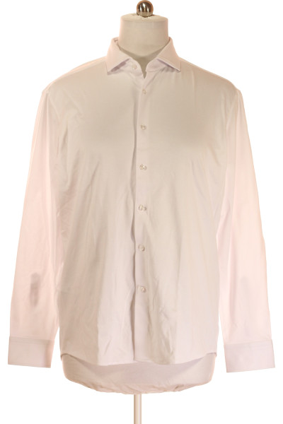Hugo Boss Pánská Elegantní Košile Slim Fit Bílá