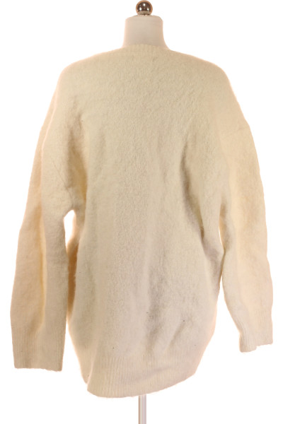 Dámský pulovr z alpaky s elastenem, bezešvý, světle béžový