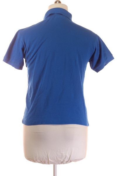 LACOSTE Bavlněné Polo tričko Slim Fit Modré pro Muže