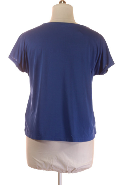 Christian Berg Comfort Modalové Tričko s Kulatým Výstřihem Modré