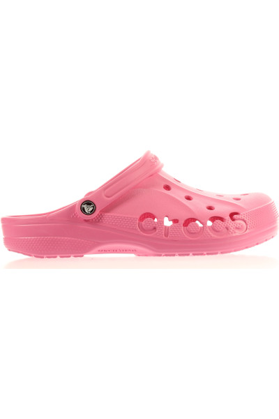 Crocs Classic Růžové Dámské Pantofle Pro Volný Čas, PVC