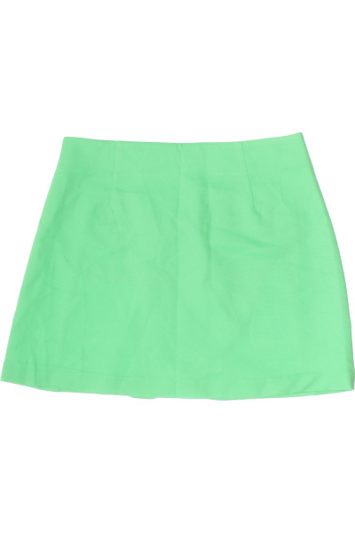Áčková sukně s elastanem VERO MODA zelená pro volný čas