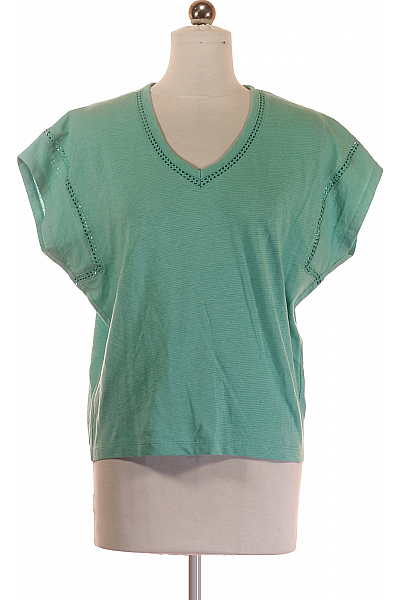 Dámské Tričko Zelené S.OLIVER Outlet