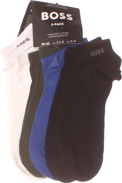 Bavlněné Kotníkové Ponožky Hugo Boss Multi-Pack Pánské