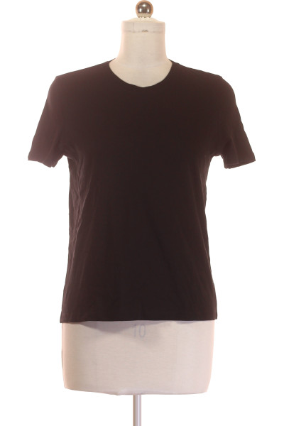 OVS Bavlněné Basic T-Shirt Černé, Pohodlné Na Každodenní Nošení