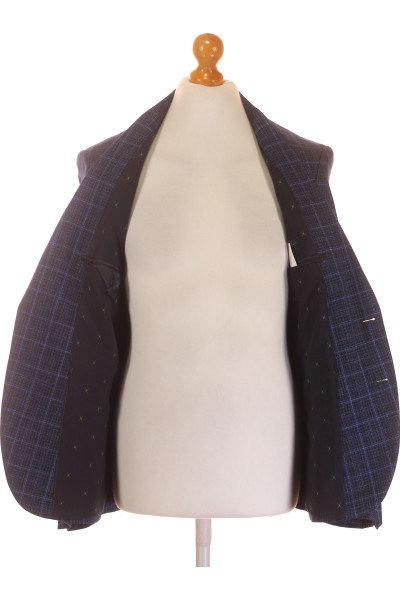 Pánské moderní oblekové sako MC NEAL v károvaném vzoru s mírným strečem