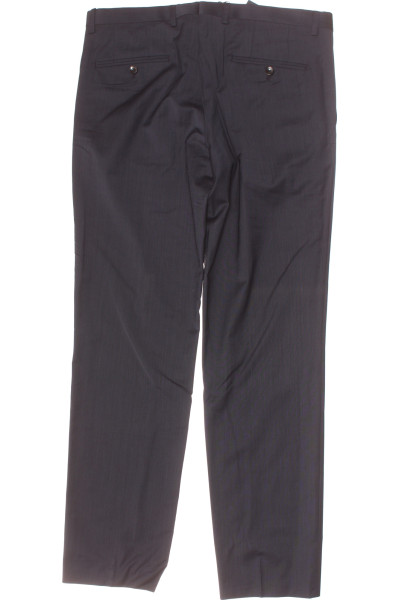Pánské vlněné oblekové kalhoty JOOP! s elastanem, tmavě šedé