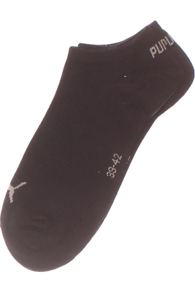 Puma Sportovní Kotníkové Ponožky Prodyšné Černé Unisex