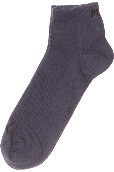 Puma Sportovní Kotníkové Ponožky Unisex Prodyšné Šedé