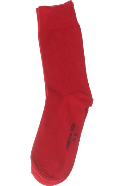 Pohodlné Bavlněné Ponožky Christian Berg červené Unisex